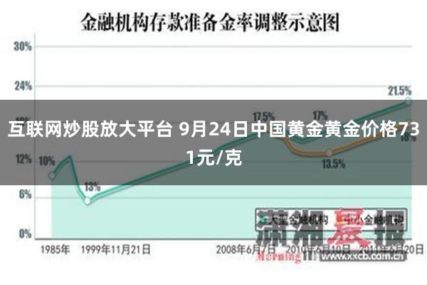 互联网炒股放大平台 9月24日中国黄金黄金价格731元/克